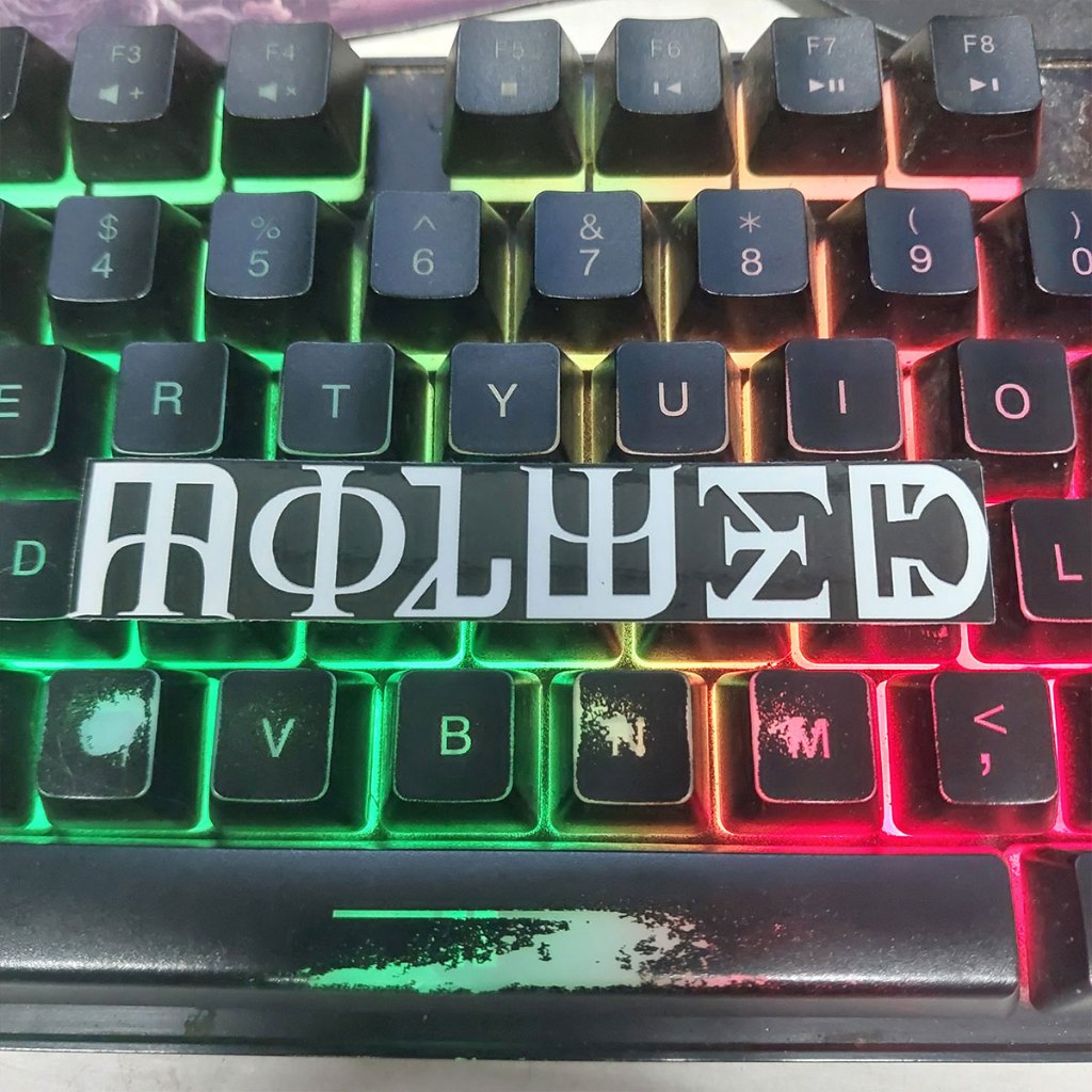 

STIKER BAND DEATH METAL - WORMED