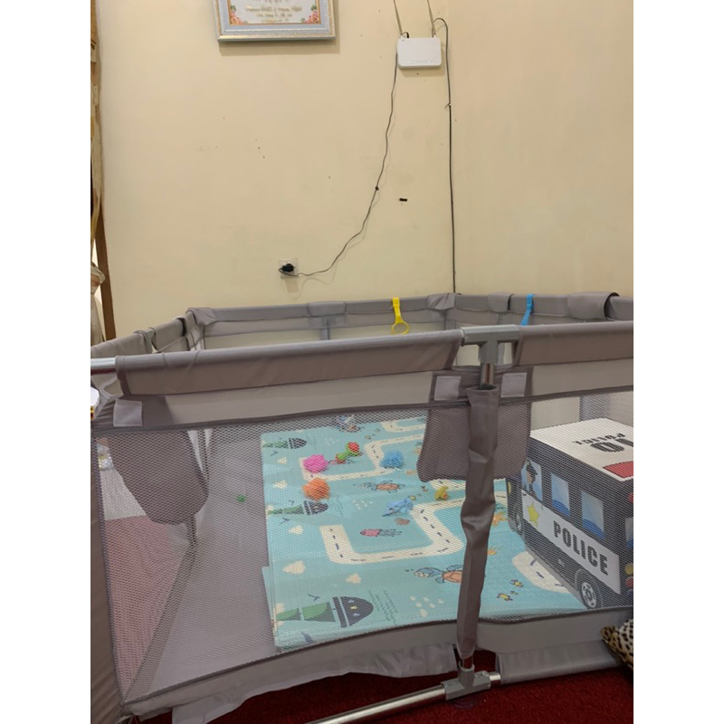 PRELOVED Pagar pengaman bayi/ baby safety gate / pagar mainan bayi / pagar bayi / baby playfence