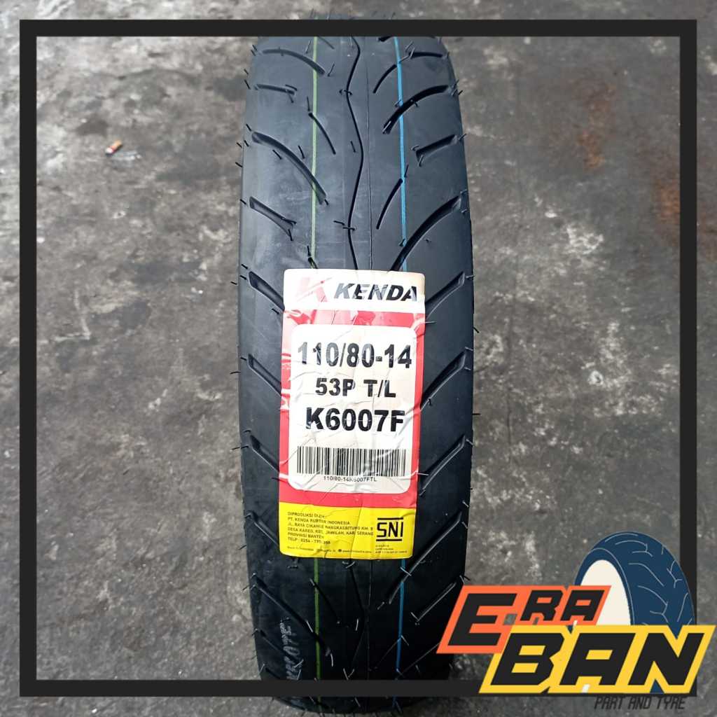 BAN LUAR KENDA K6007 110 80 RING 14 TUBELESS AEROX