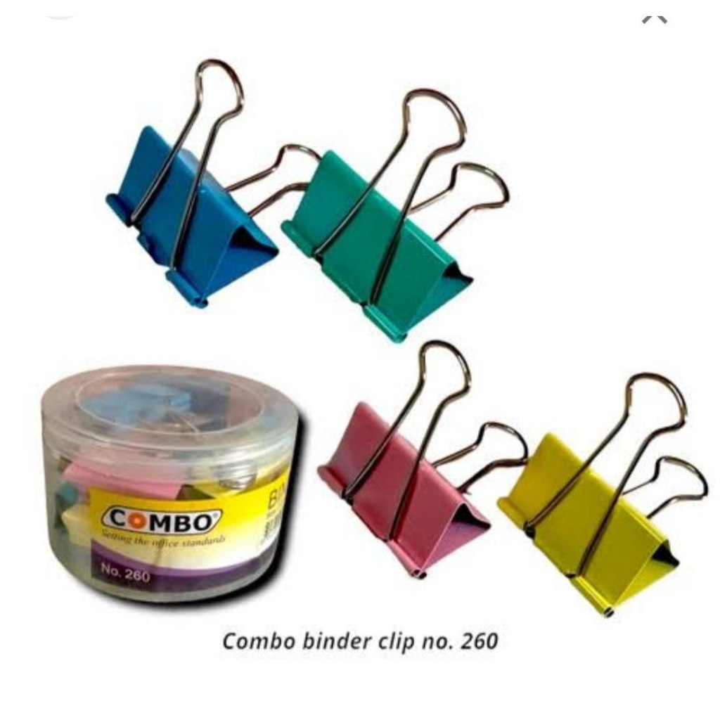 

Binder Clip Warna Warni / Klip Kertas / Penjepit Kertas / Warna bervariasi - Biru