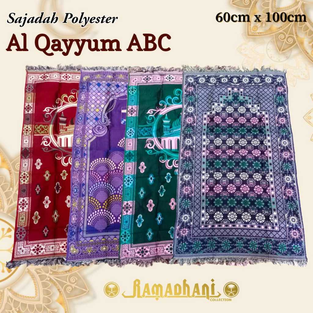 Sajadah Polyester Al Qayyum ABC