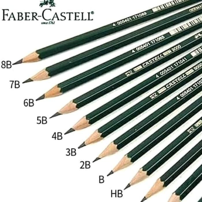 

PENSIL KOMPUTER KAYU FABER CASTELL 9000 - FABER CASTEL PENSIL 2B/3B/4B - ISTANA PRAMUKA