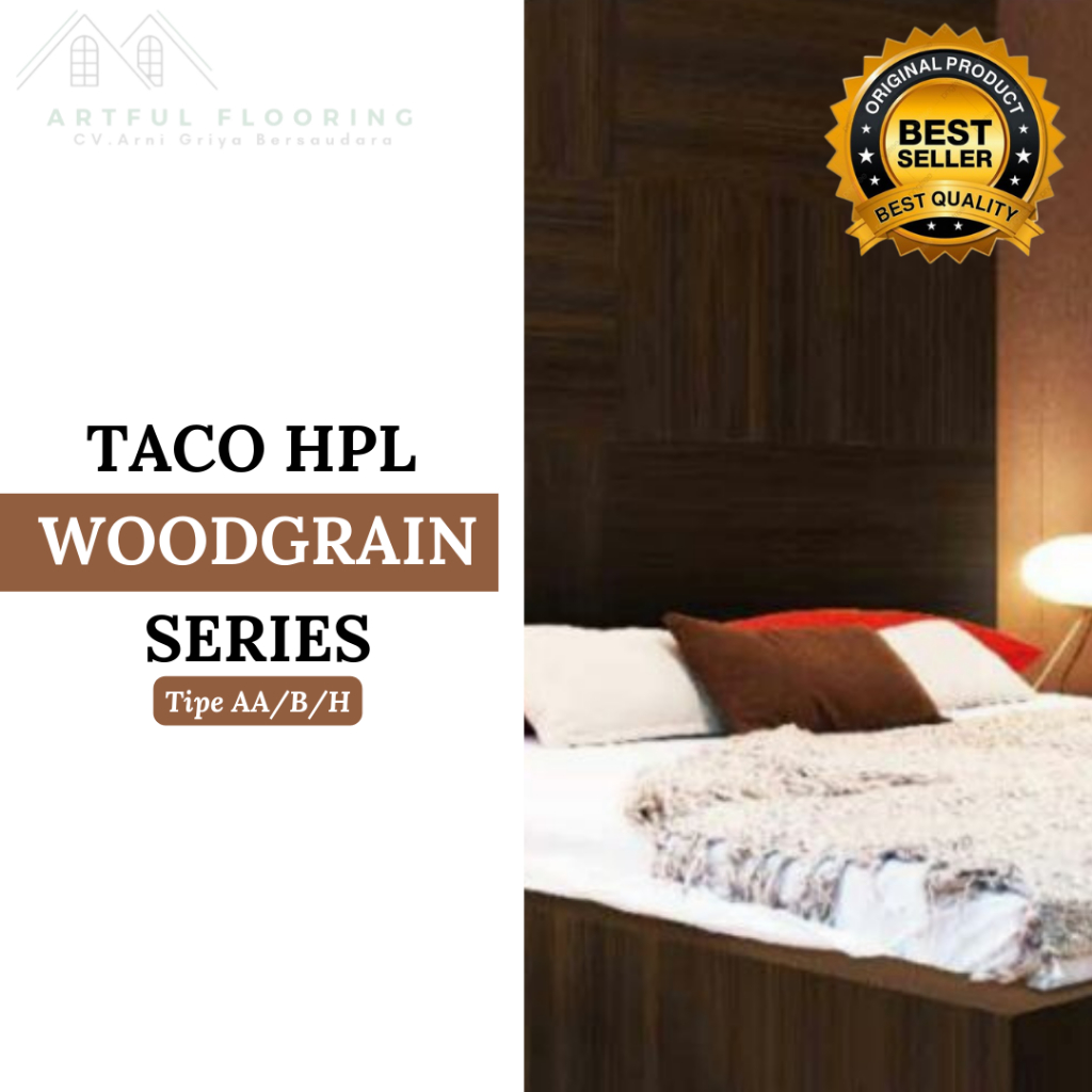 HPL Furniture Mebel BEST by Taco Woodgrain Series Tipe AA/B/H