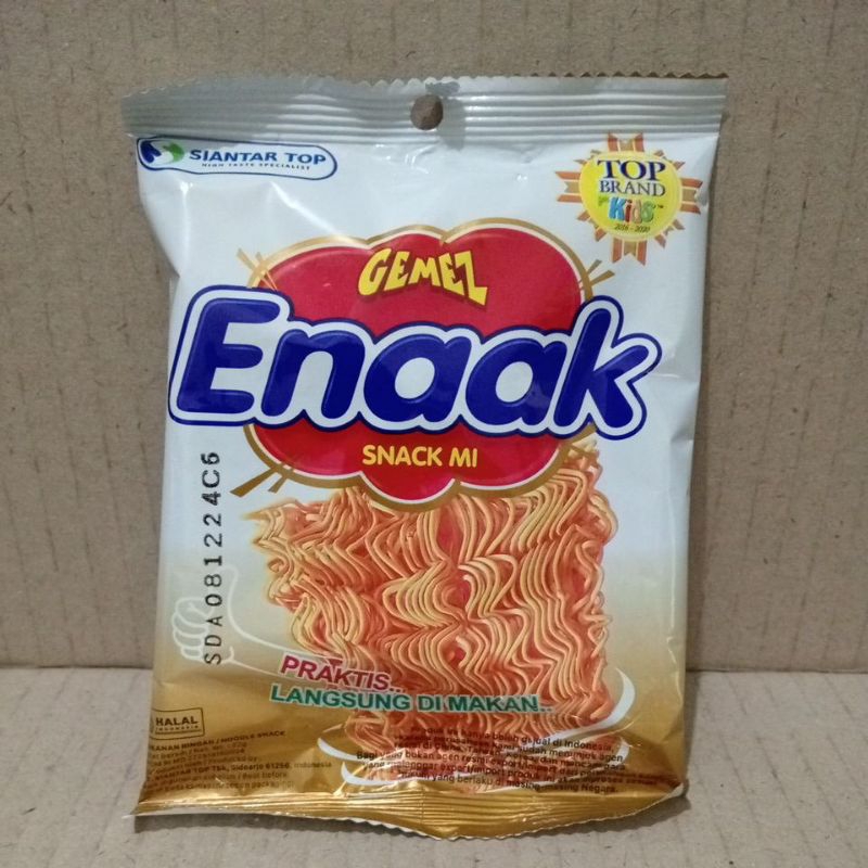 

Gemez Enaak Snack MI Siantar Top 22g