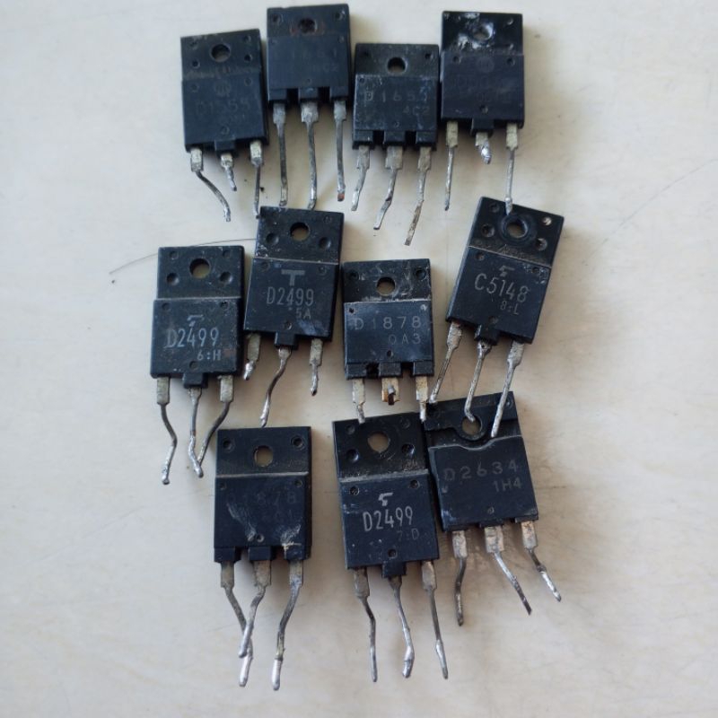TR TRANSISTOR HORIZONTAL HORISONTAL ORI CABUTAN
