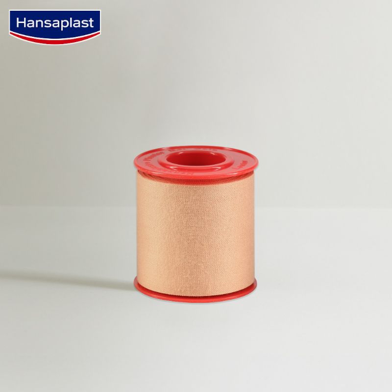 Hansaplast Kain Roll - 5cm x 4.5 m - Plester Berdaya Rekat yang Kuat