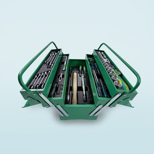 TEKIRO TOOL BOX SET 72 PCS