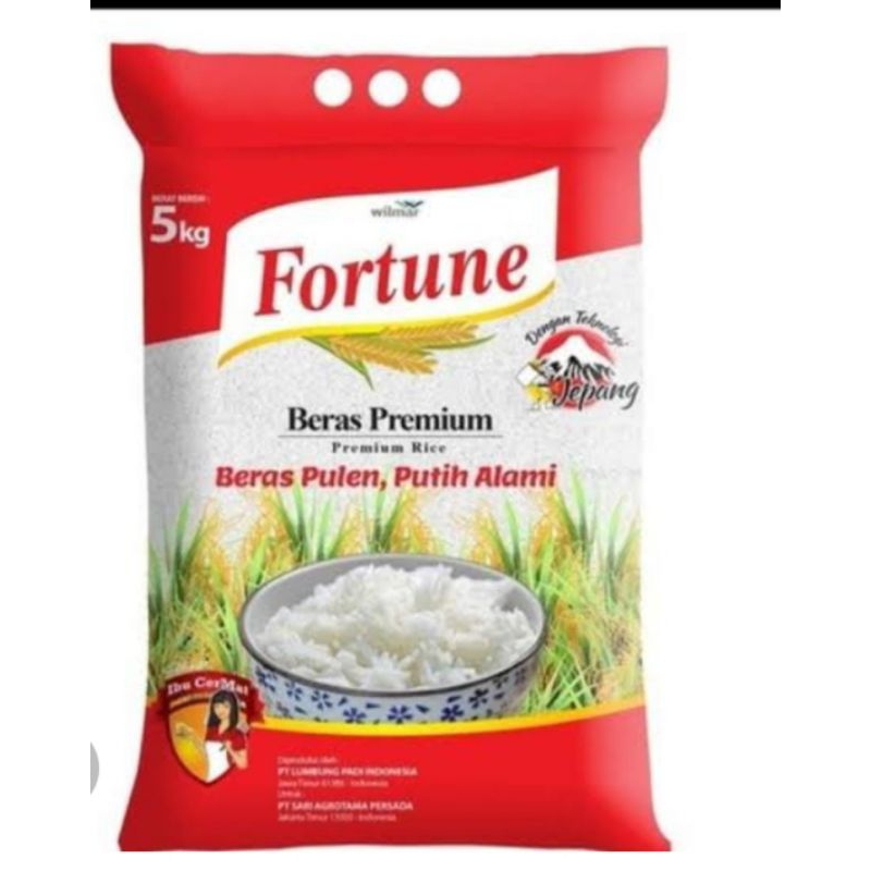 

beras merek fortune