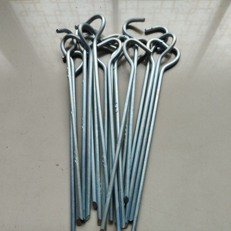 Pasak Tenda Camping - Pasak Flysheet Besi Panjang 26cm Aksesories Tenda