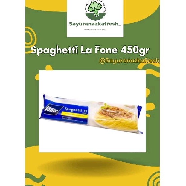

spaghetti La fontte ±450gram