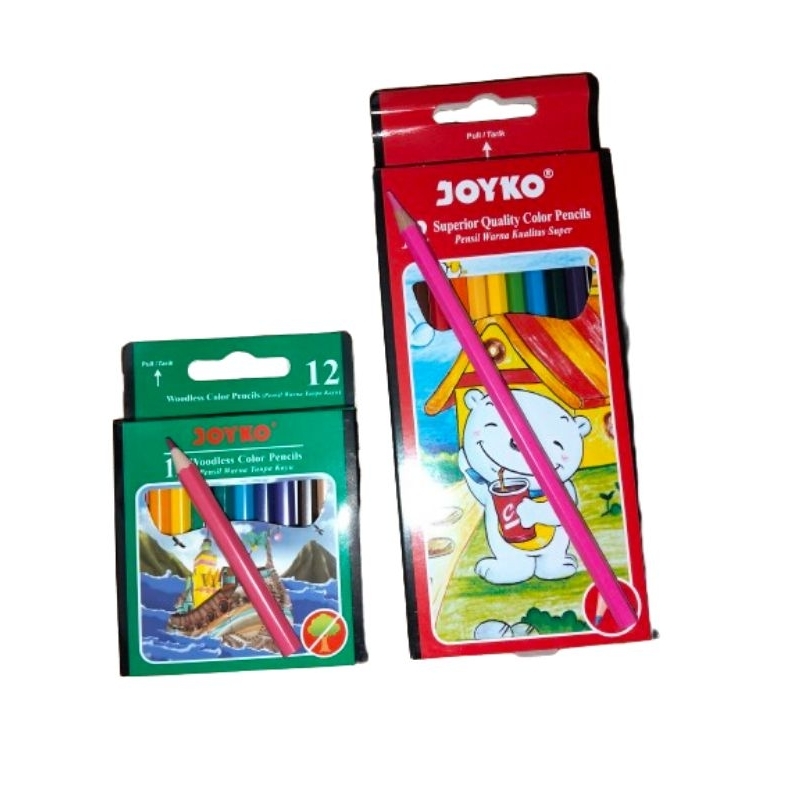 

pensil warna joyko panjang/pendek 12 warna