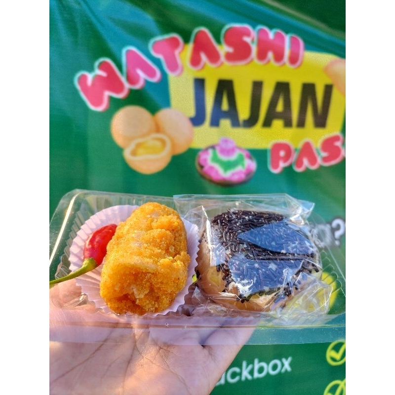 

kue mika donat dan risoles