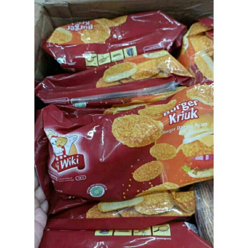 

Ciki Wiki Burger Daging Ayam Termurah