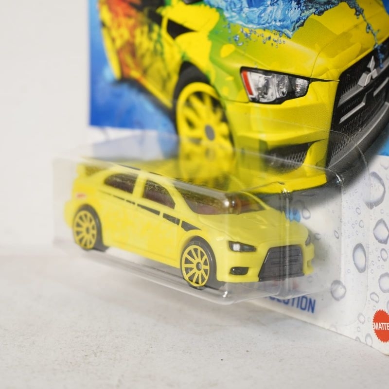 Hotwheels 1/64 Diecast Color Shifter Mitsubishi Lancer