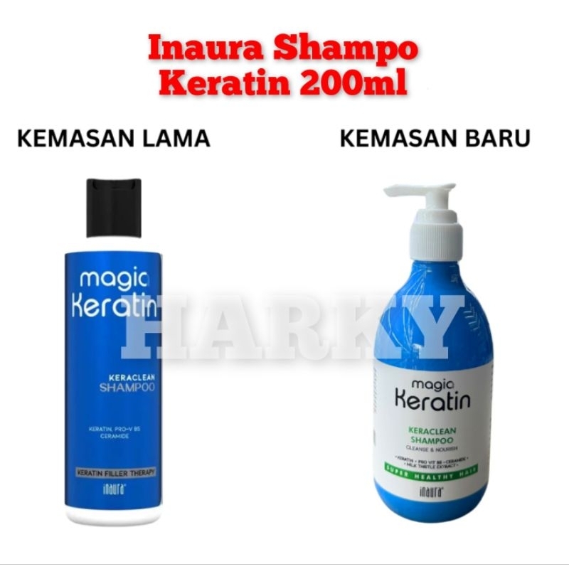 INAURA MAGIA KERATIN KERACLEAN SHAMPOO 200ML Magic Inaura Shampoo Keratin