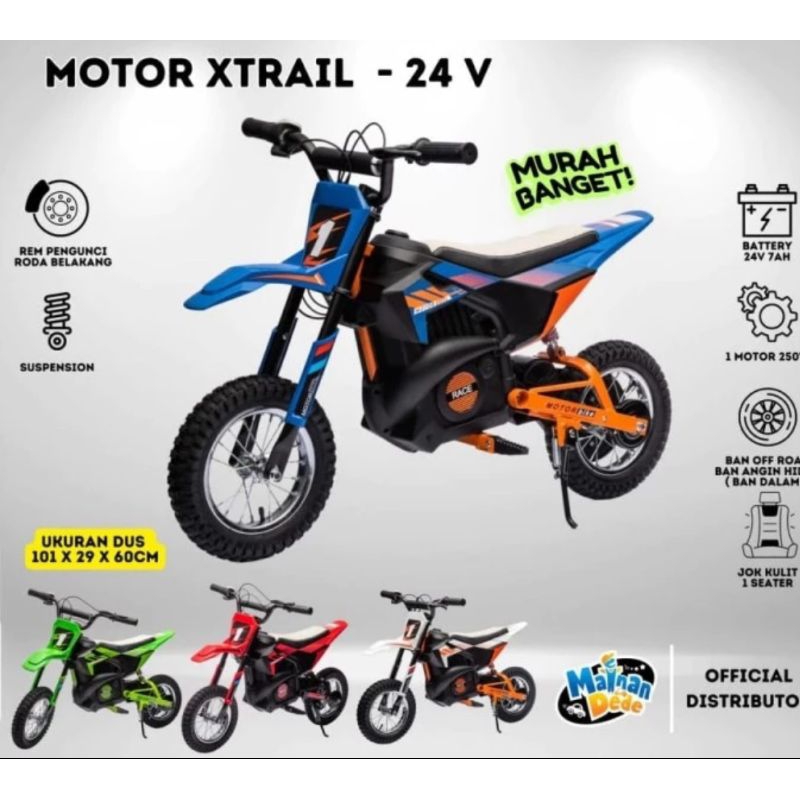 Motor Thrill Trail Aki Yukita 0952 Baterai Aki