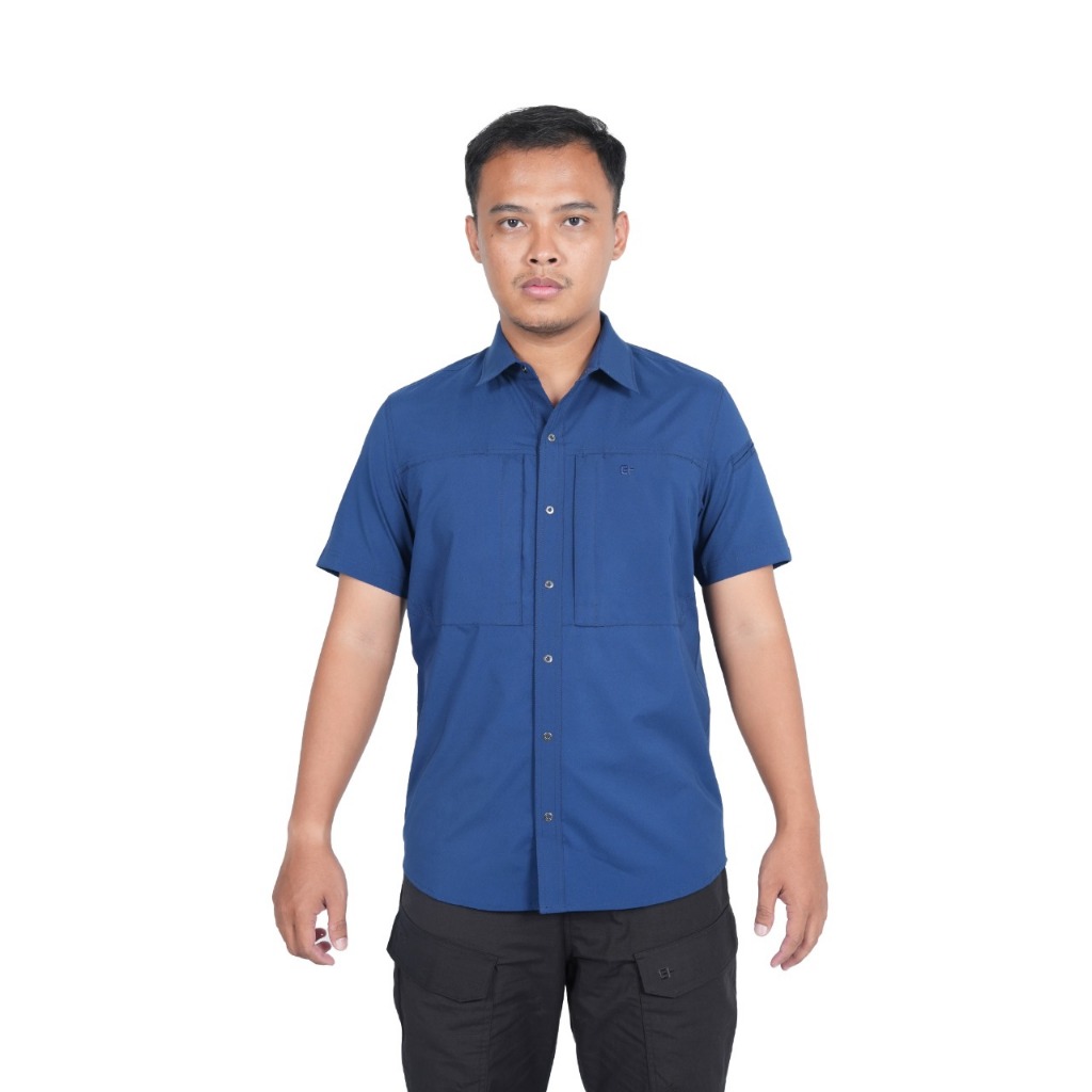 Kemeja Pendek Pria Cartenz Tactical Troy