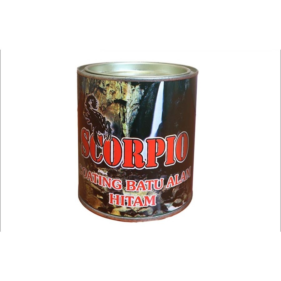 SCORPIO BATU ALAM HITAM COATINGAN PELAPIS BATU ALAM HITAM DOFF