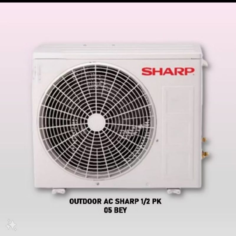 OUTDOOR AC SHARP 1/2 PK TIPE 05 BEY PROMO OUTDOOR AC SHARP 1/2 PK
