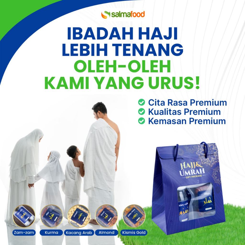 

Paket Oleh Oleh Haji Dan Umroh Premium Quality by Salmafood