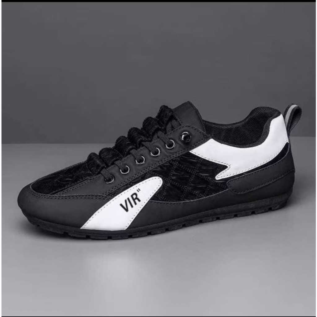 Sepatu Sneakers Pria Sepatu Jalan Casual Kantor Putih Sepatu Cowok Keren Terbaru 2023