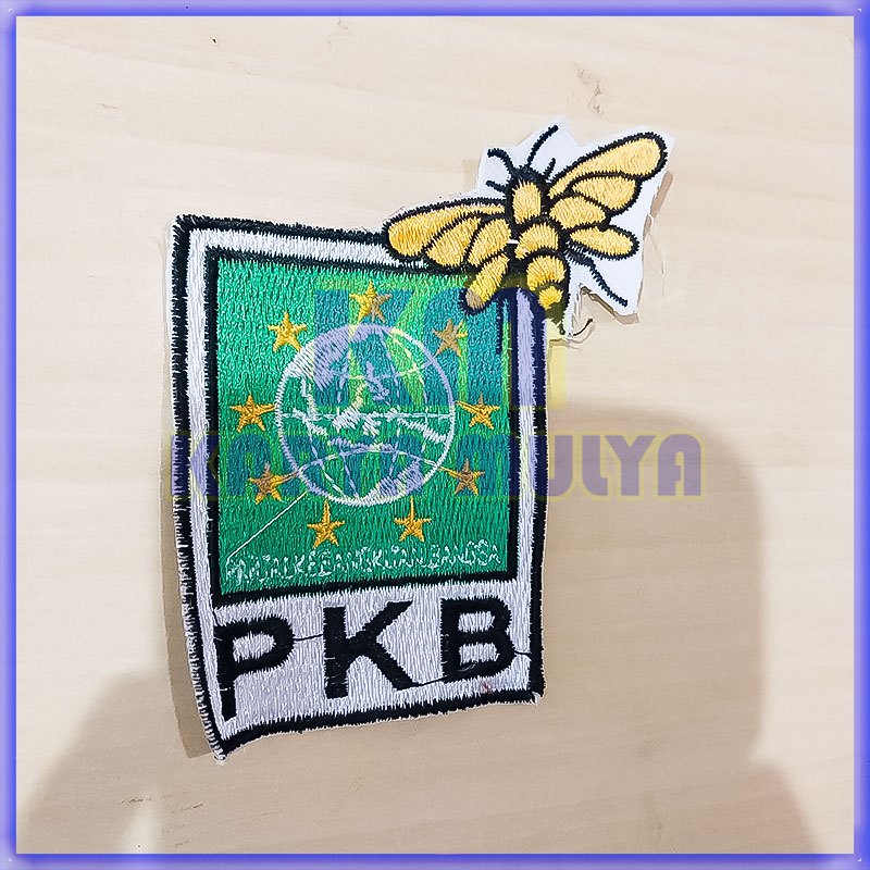 Partai PKB Lebah Emblem Patch Bordir Logo Baru Partai PKB Tawon - Karya Mulya