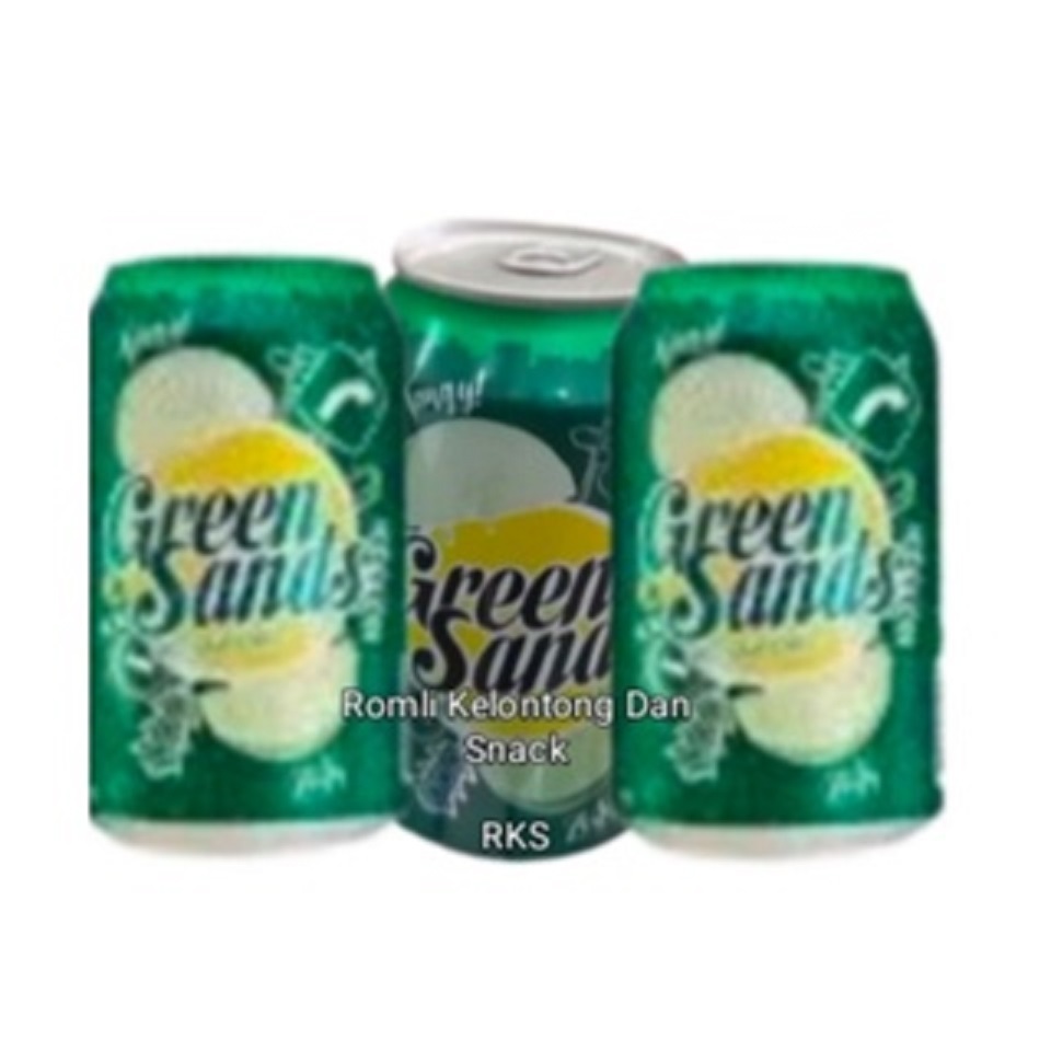 

GREEN SANDS Original Lime & Apple 330ml ( Minuman Kaleng ) 1Pcs