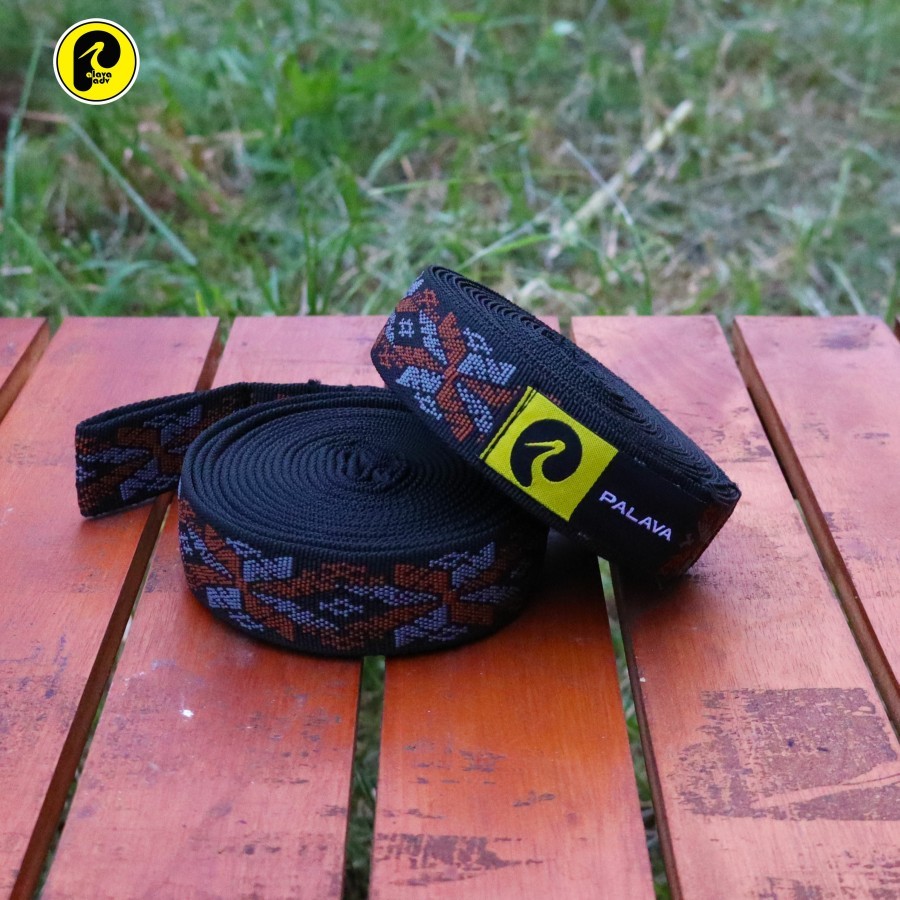 MUNKEE webbing 300 x 2 cm Tubular Palava Adv full bartex tali hammock motif kuat