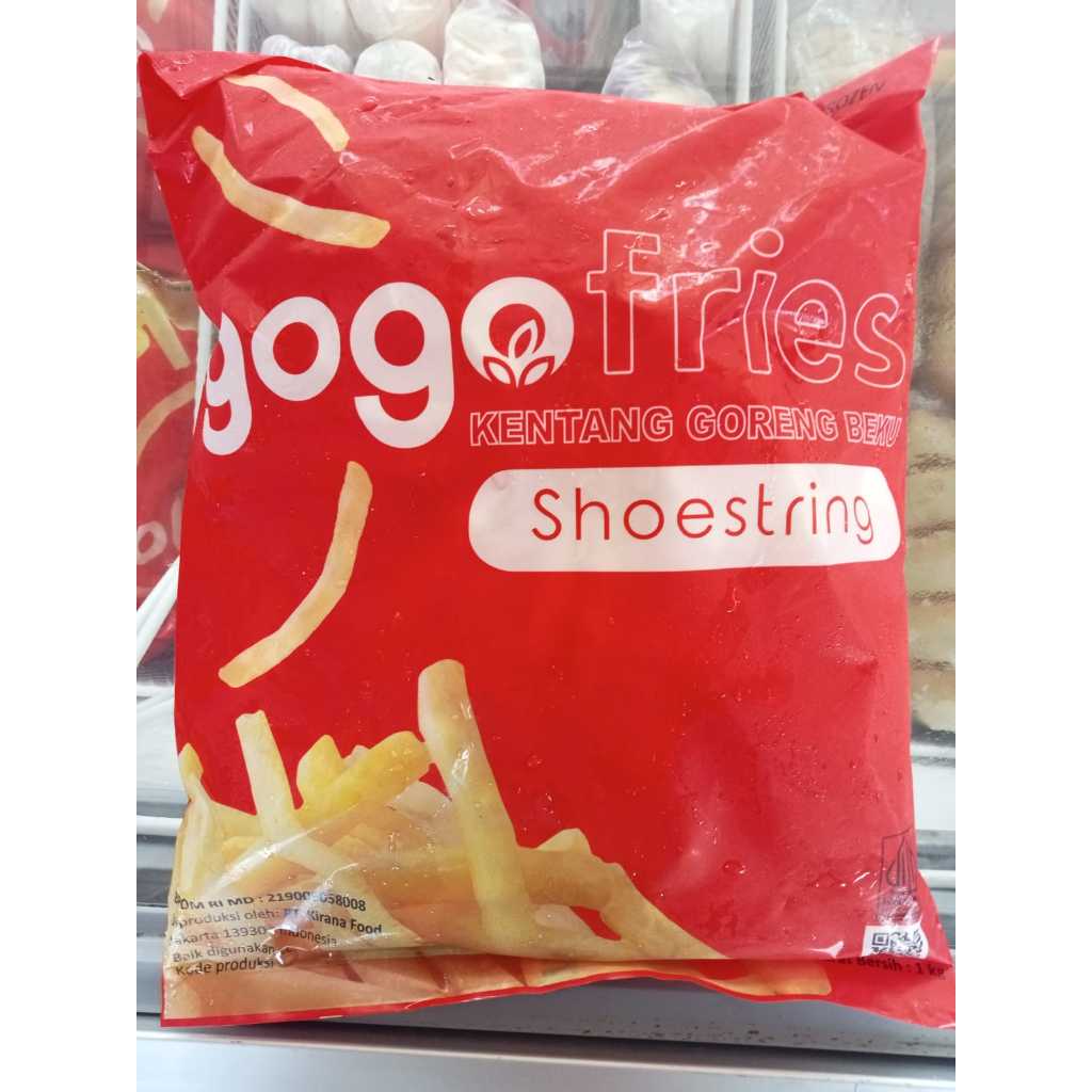 

GOGO FRIES SHOESTRING KENTANG GORENG BEKU