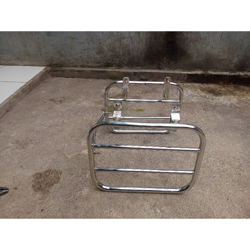 side bag binter mercy ,rak binter mercy, dudukan sidebag binter mercy crom