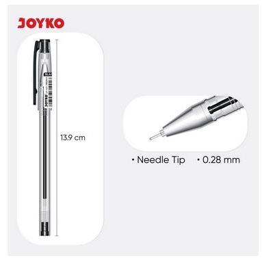 

Joyko Ballpen Gel GP-401 Tech 5 Black