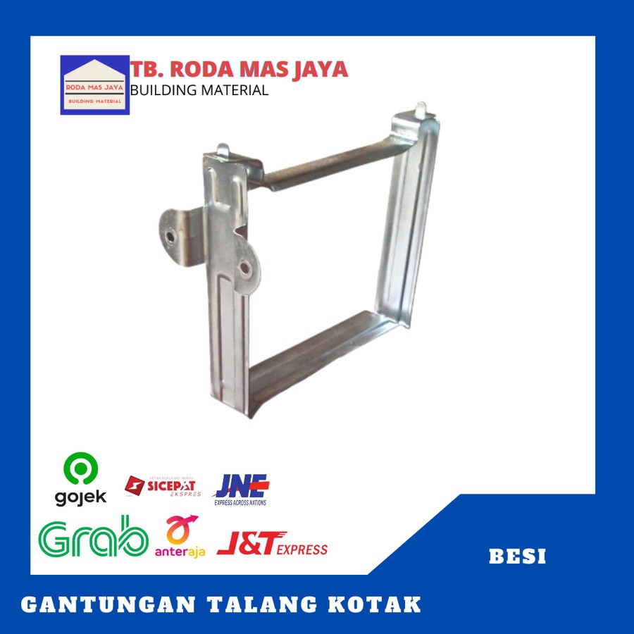 Gantungan Talang Air Kotak/ Gantungan Talang Kotak Besi