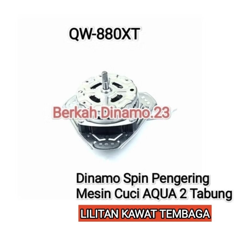 Dinamo Pengering Mesin Cuci AQUA QW-880XT / QW 880XT Mesin Dinamo Spin Pengering Aqua Qw880xt