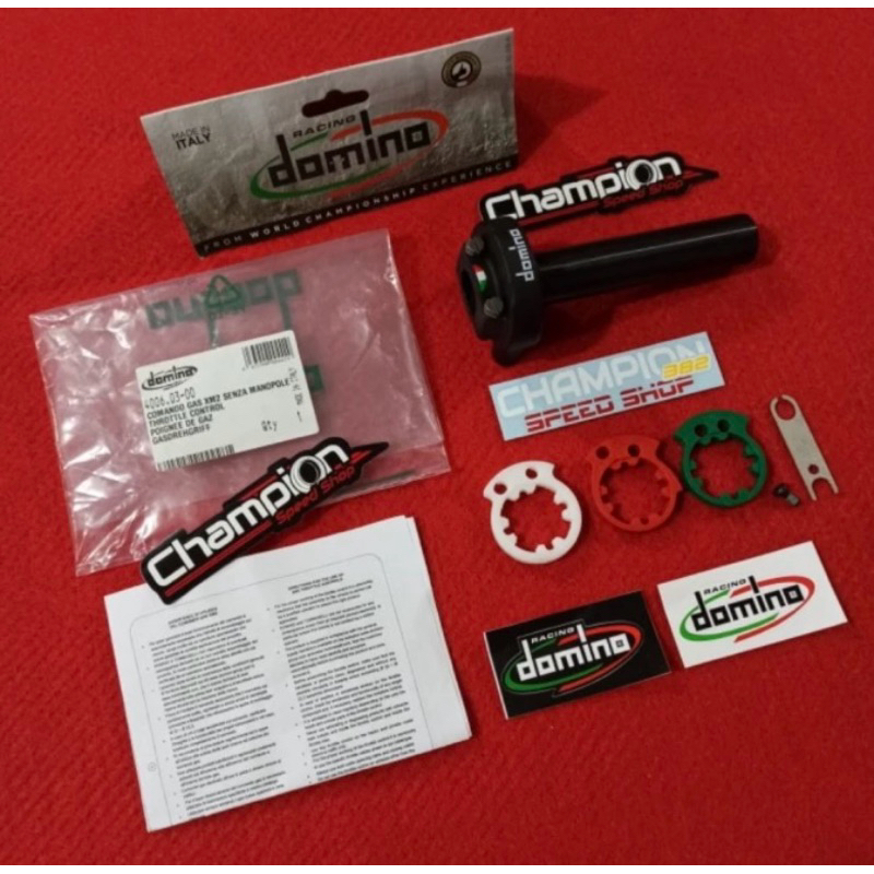 Gas Spontan Domino Racing ORI Italy XM2 2 Kabel Gas Universal