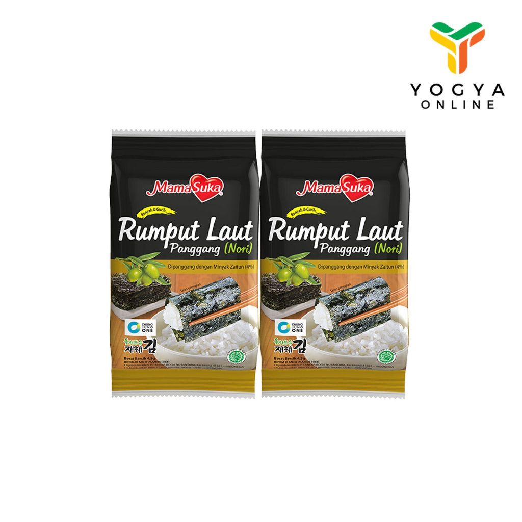 

Mamasuka Rumput Laut Panggang 2X5 G