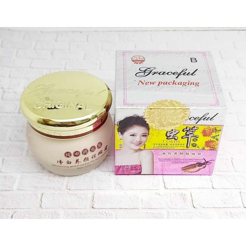 Graceful Cordy Whitening And Freckle Removing Cream || GRACEFUL cordyceps Whitening and Freckle Remo