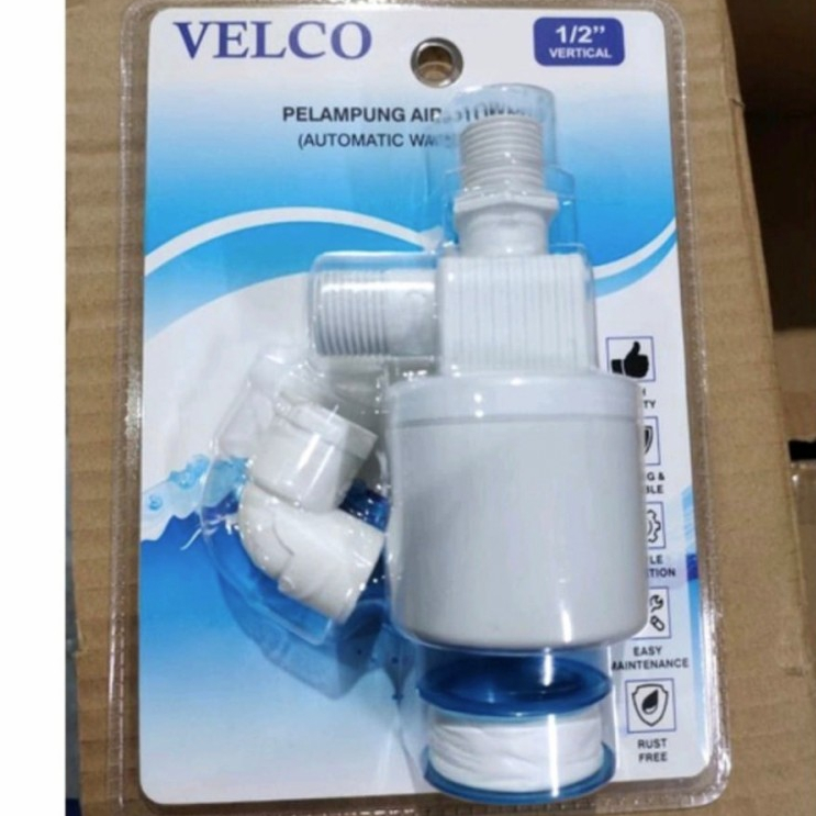 Pelampung air otomatis kran air dan bak air invelco /velco New /kran air otomatis tandon dan bak air
