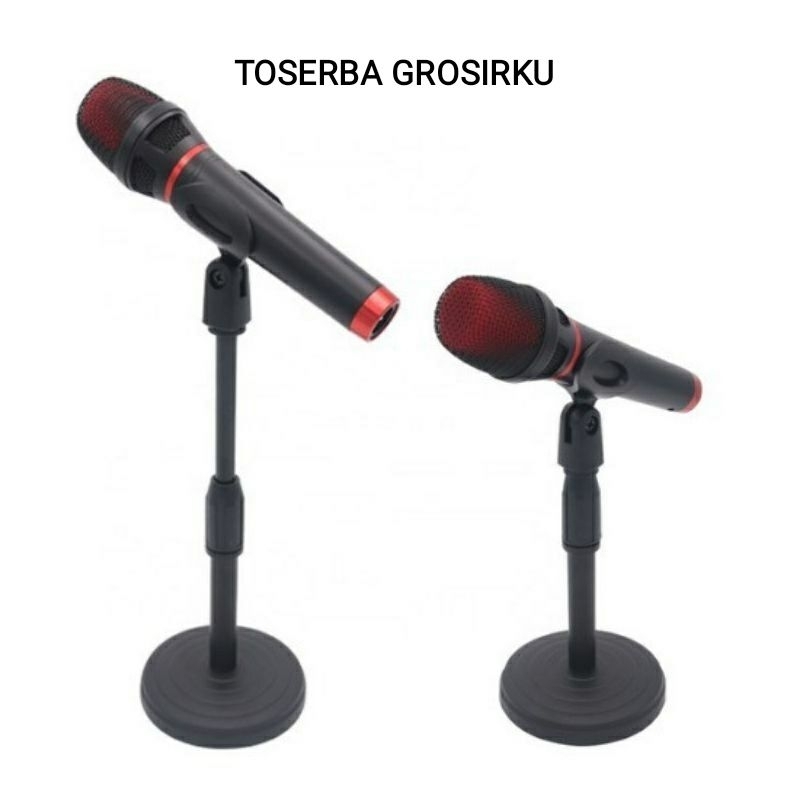 Stand microphone / stand mic / microphone /tiang mic microphone (TOSERBA GROSIRKU)