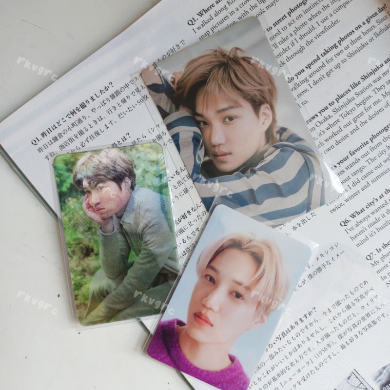 (READY STOCK) PC EXO KAI NATREP LENTICULAR FLO CLOCK