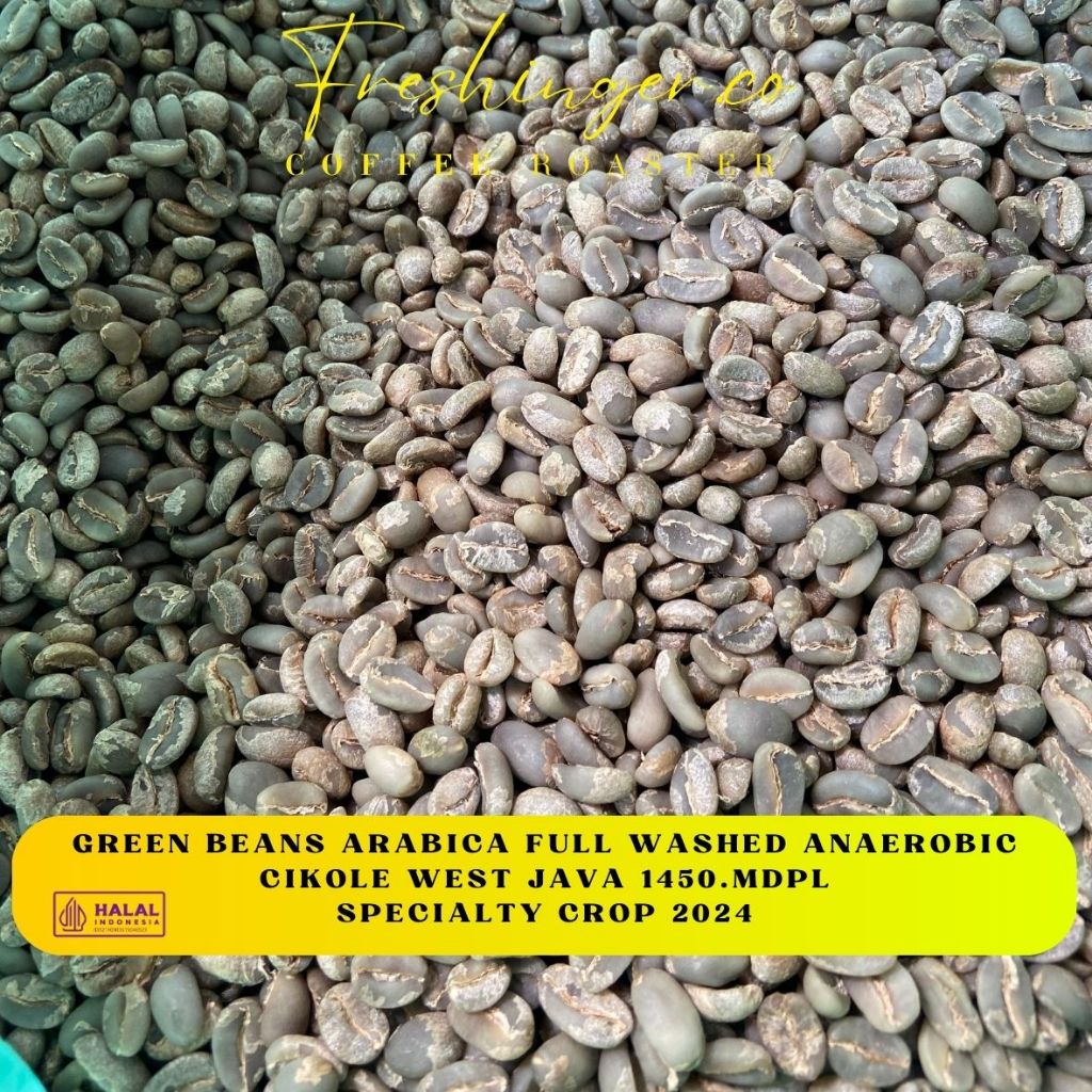 

GREEN BEANS KOPI ARABIKA CIKOLE FULL WASHED ANAEROBIC SPECIALTY