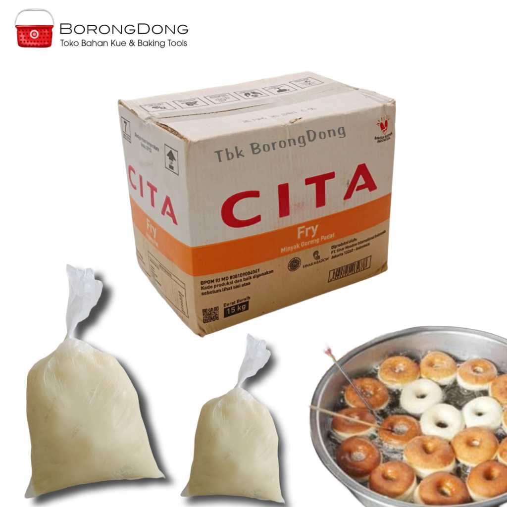 

CITA FRY 500gr / Minyak Padat / Minyak Goreng Donat