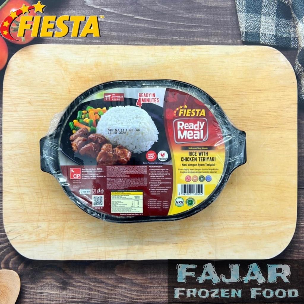 

FIESTA READY MEAL RICE WITH CHICKEN TERIYAKI 320GR