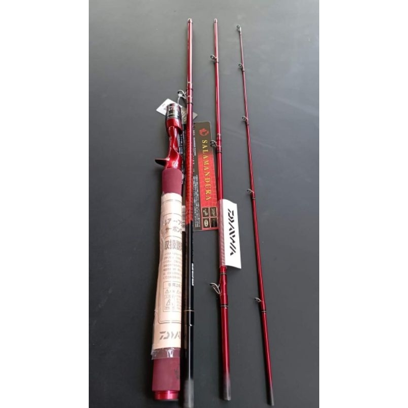 Joran Daiwa Salamandura 664MB | 694MHB | 664MHS | Sambung 4 | Travel Rod