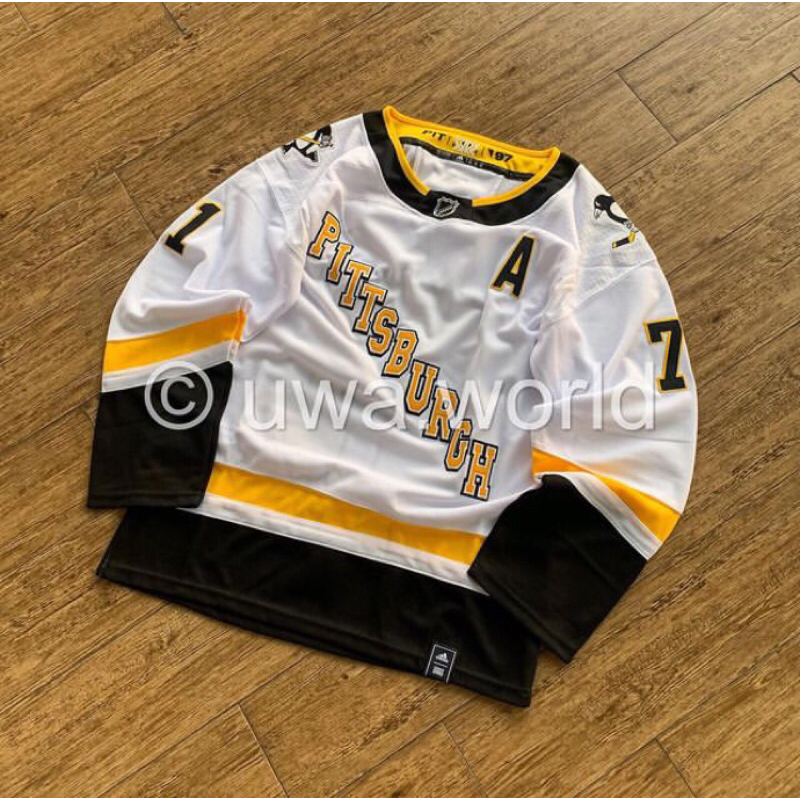 Jersey vtg nhl adidas pittsburgh pinguins "malkin" #uwastock