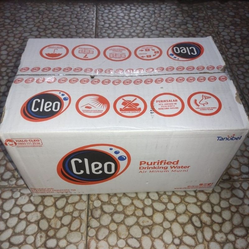 

CLEO AIR MINERAL BOTOL MINI PER KARTON (24btl x 330mL)