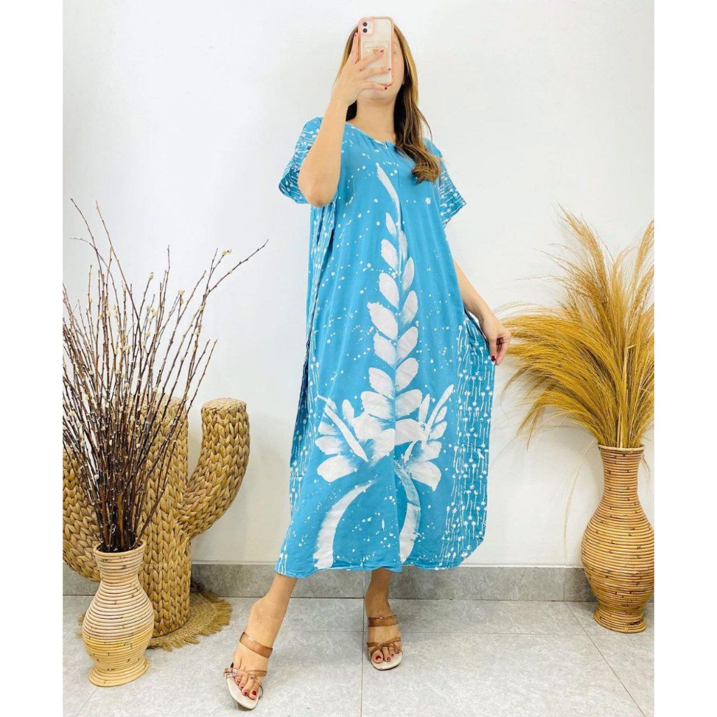 Benang Raja Daster Lowo Cap Daun Lukis