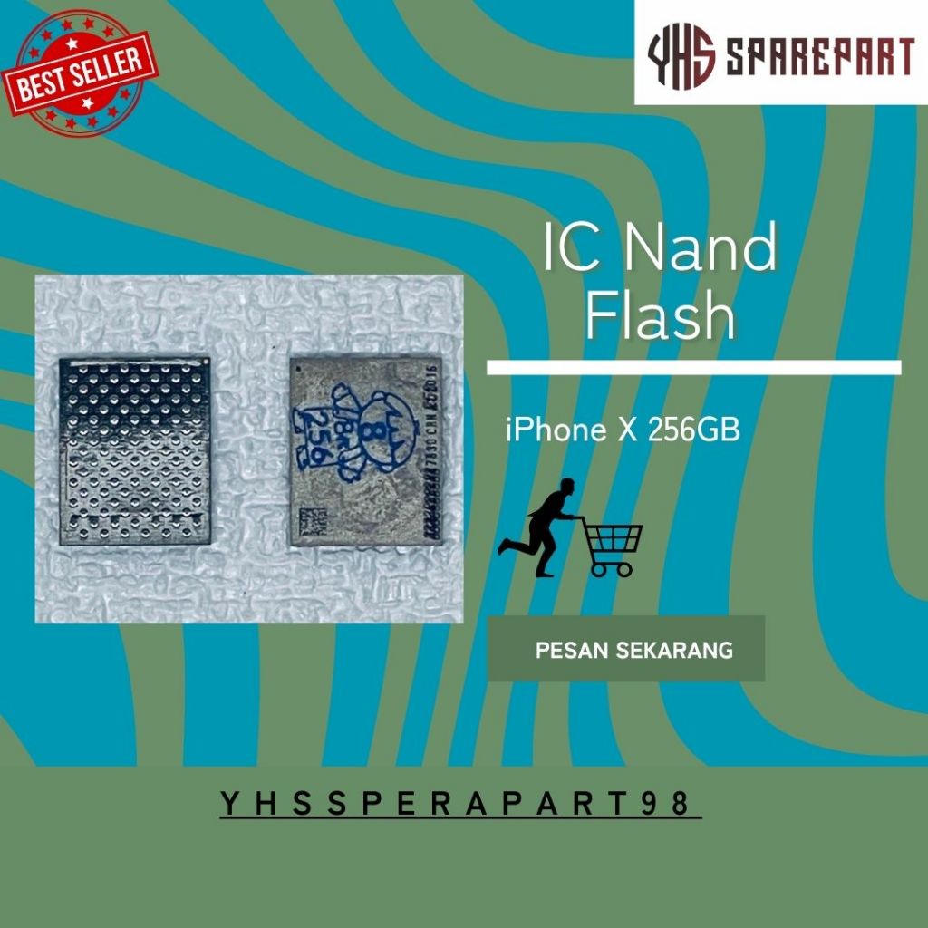 IC Nand Flash 256GB iPhone X/XR/XS/XS MAX Original New