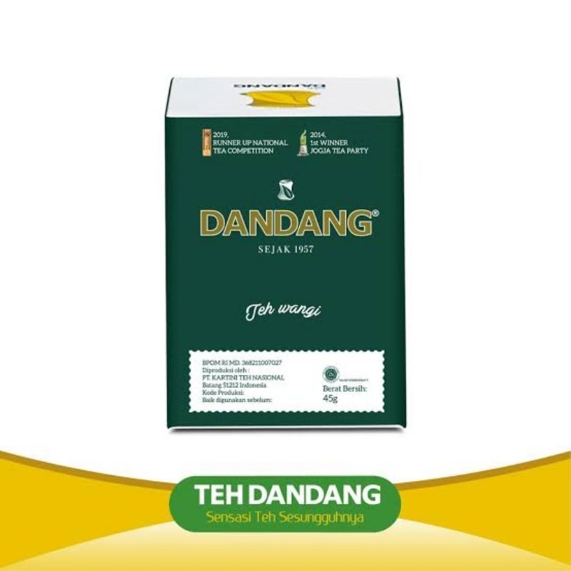 

Teh Dandang Selection 1 slop 450 gr ( 10 pcs x 45 gr )