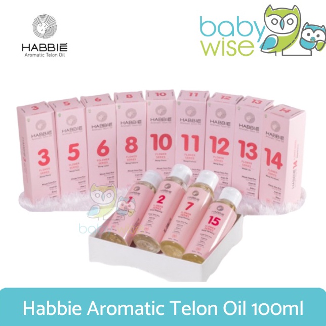 

KF7 Habbie Aromatic Telon Oil 1ml Flower Series