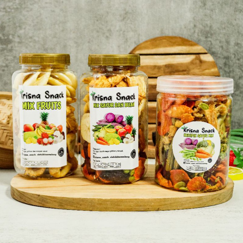 

CUCIGUDANG PAKET 3 TOPLES KERIPIK SAYUR MIX 8MLKERIPIK BUAH MIX 7ML DAN KERIPIK MIX SAYUR BUAH 7ML